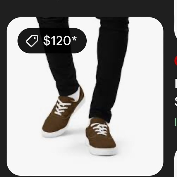 NWT CHAPS Men's lace-up canvas shoes Sz 9.5 - Picture 3 of 8